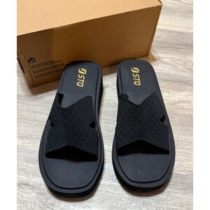 Comfort Foam‎ Black Comfort Sandals size 10